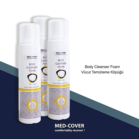 MED-COVER Vücut Temizleme Köpüğü
