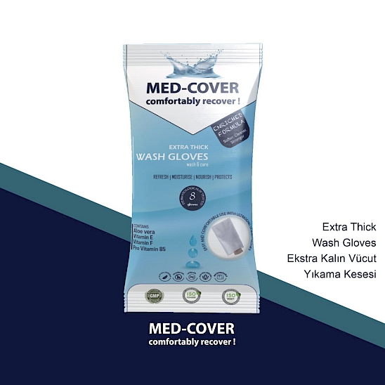 MED-COVER Ekstra Kalın Vücüt Yıkama Kesesi