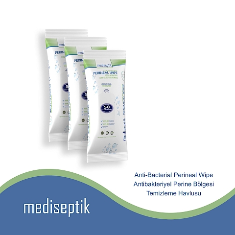 MEDİSEPTİK %2 CHG Antibakteriyel Perine Bölgesi Temizleme Havlusu