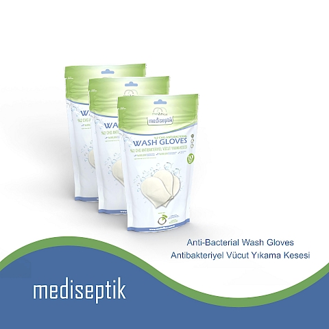MEDİSEPTİK %2 CHG Antibakteriyel Vücut Yıkama Kesesi